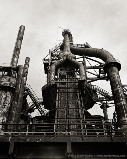 Caffenol (Delta-STD) 9 min @ 68F Bethlehem Steel