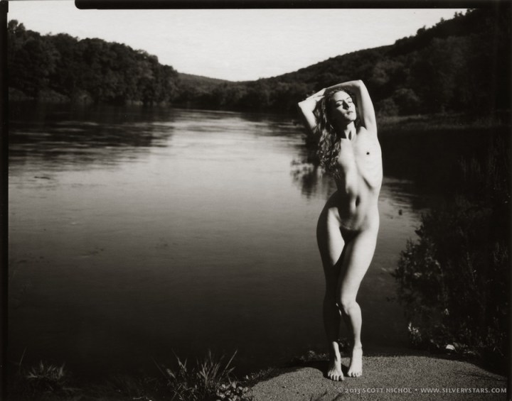 brooke - with water from leaves