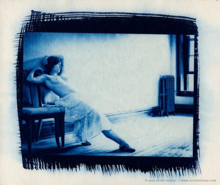 Bank Room Cyanotype - Artist's Proof